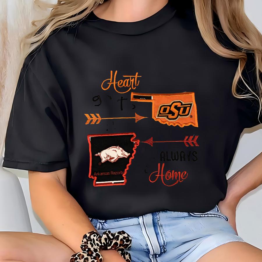 Custom House Divided Tee, Sweatshirt, Hoodie Or Jersey For Infants To 4xl Broken Heart Design T-shirt