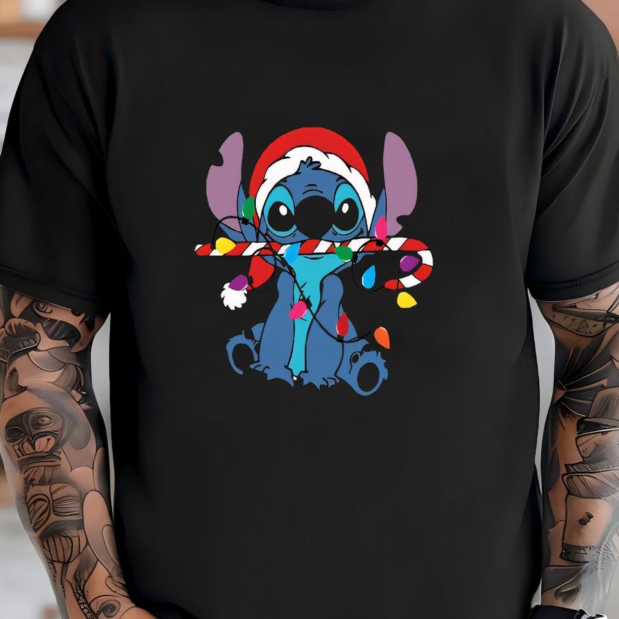 Lilo And Stitch Shirt, Lilo And Stitch Christmas, Stitch Shirt, Christmas Shirt, Shirt, Christmas Shirt, Christmas Gifts T-shirt