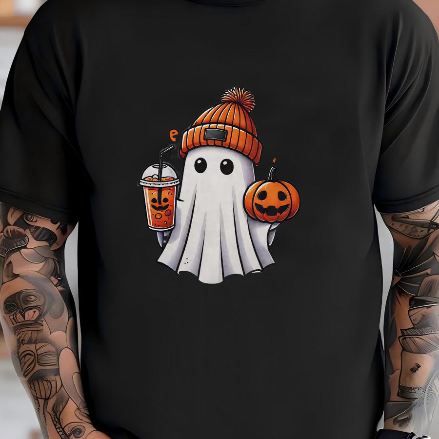 Halloween Ghost Shirt, Ghost Tee, Too Cute To Spook Shirt, Spooky Ghost Tshirt, Spooky Season, Funny Halloween Shirt, Pumpkin T-shirt