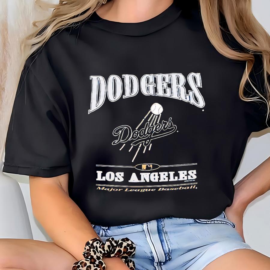 Vintage 1997 Nutmeg La Dodgers Graphic Shirt Size Xl T-shirt