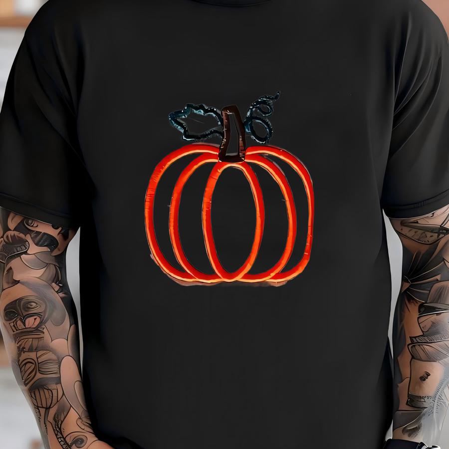Puff Pumpkin Sweatshirt, Fall Hoodie, Halloween Sweat, Halloween , Spooky Season Hoodie T-shirt
