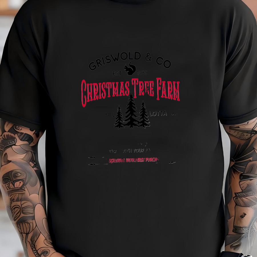 Griswold Christmas Tree Farm Shirt: Family Holiday Tee T-shirt