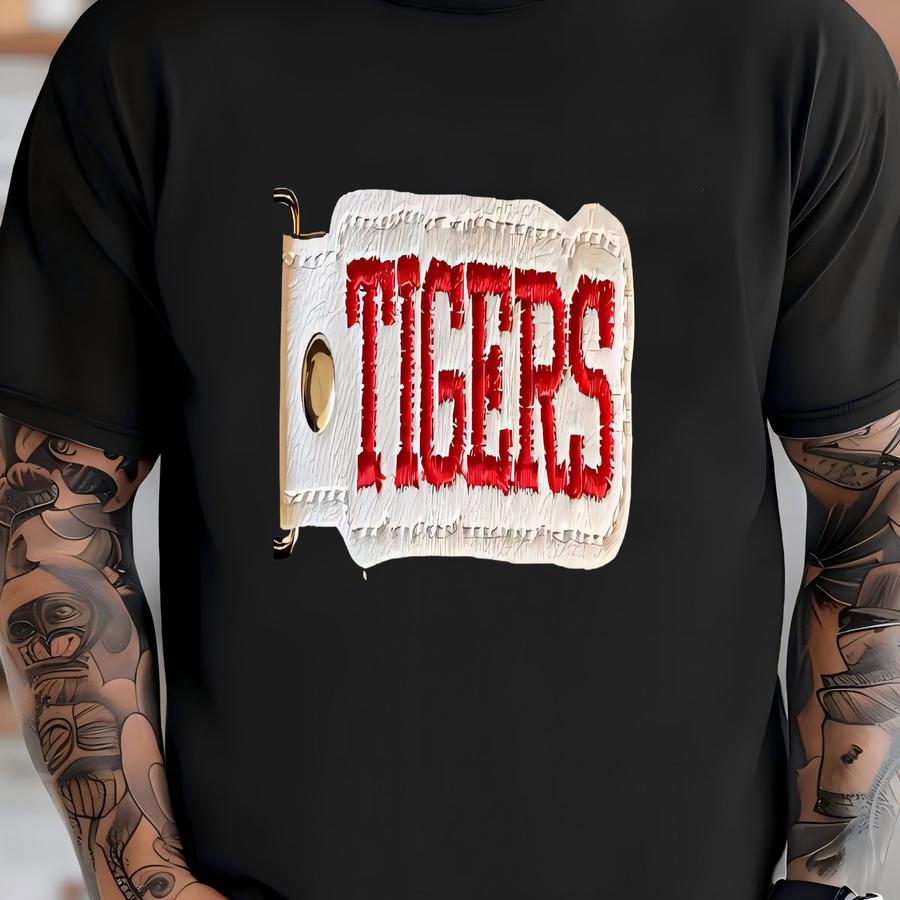 Any School Key Fob, Any Mascot Key Chain, Favorite Team Key Fob, Tigers Monogrammed Key Fob, Any Mascot Key Fob T-shirt