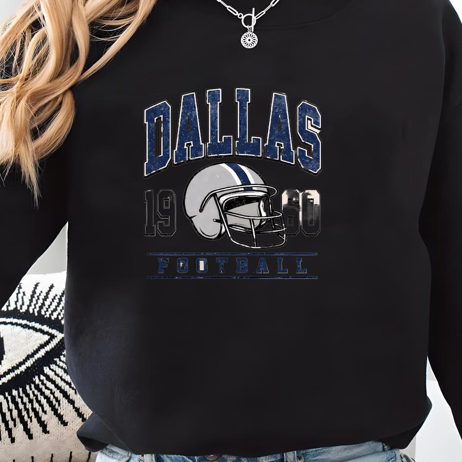 Vintage Football Sweatshirt, Game Day Shirt, Shirt, Game Day Shirt,  Football Fan Gift. Sweatshirt