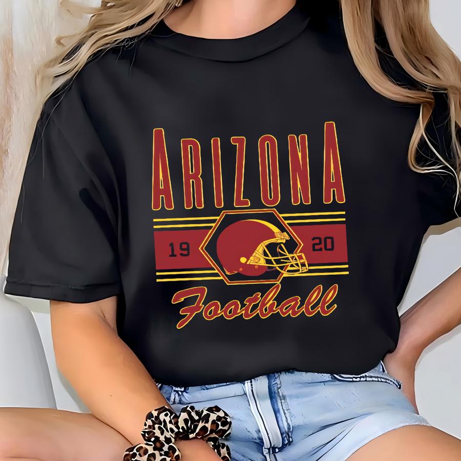 Arizona Football Vintage Sweatshirt, Arizona Fan Crewneck, Arizona Football Shirt, Arizona Gift, Game Day Shirt, Sunday Sport Sweatshirt T-shirt