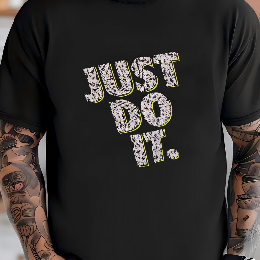 Y2k Pullover , Vintage Sweatshirt , Just Do It ,women's Medium T-shirt