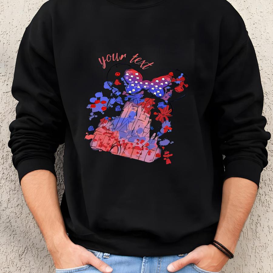 Custom Watercolor Castle Shirt,world Mouse Ears Shirt,land Shirt,magic Kingdom Family Shirt,vintage Shirt,magical Sweatshirt