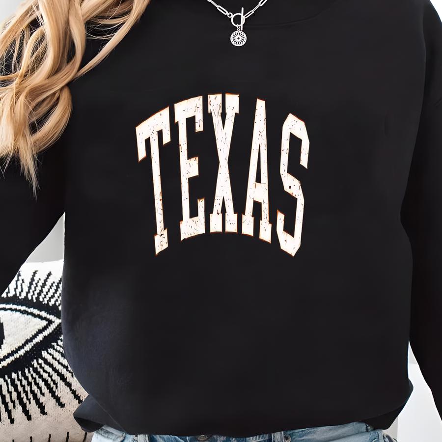 ® Texas Shirt, Western American Sweatshirt, Game Day Texas Shirt, Home State Shirt, Football Gift Shirt, Game Day Apparel Sweatshirt