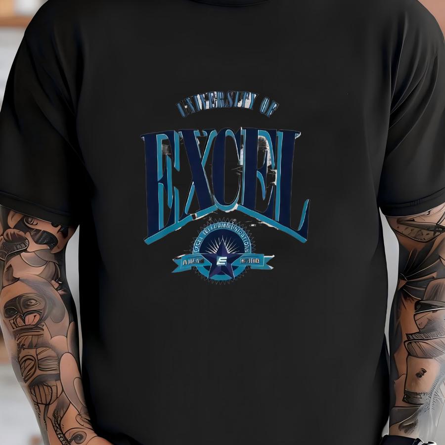 Vintage University Of Excel Sweatshirt - Size Xl Shirt