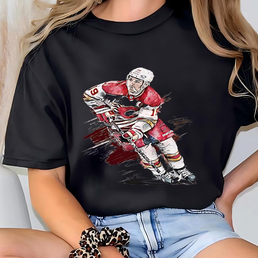 Matthew Tkachuk Poster Florida Panthers Wall Art Print Hockey Sports Poster Canvas Print Framed Poster Hockey Poster Home Decor G68 T-shirt