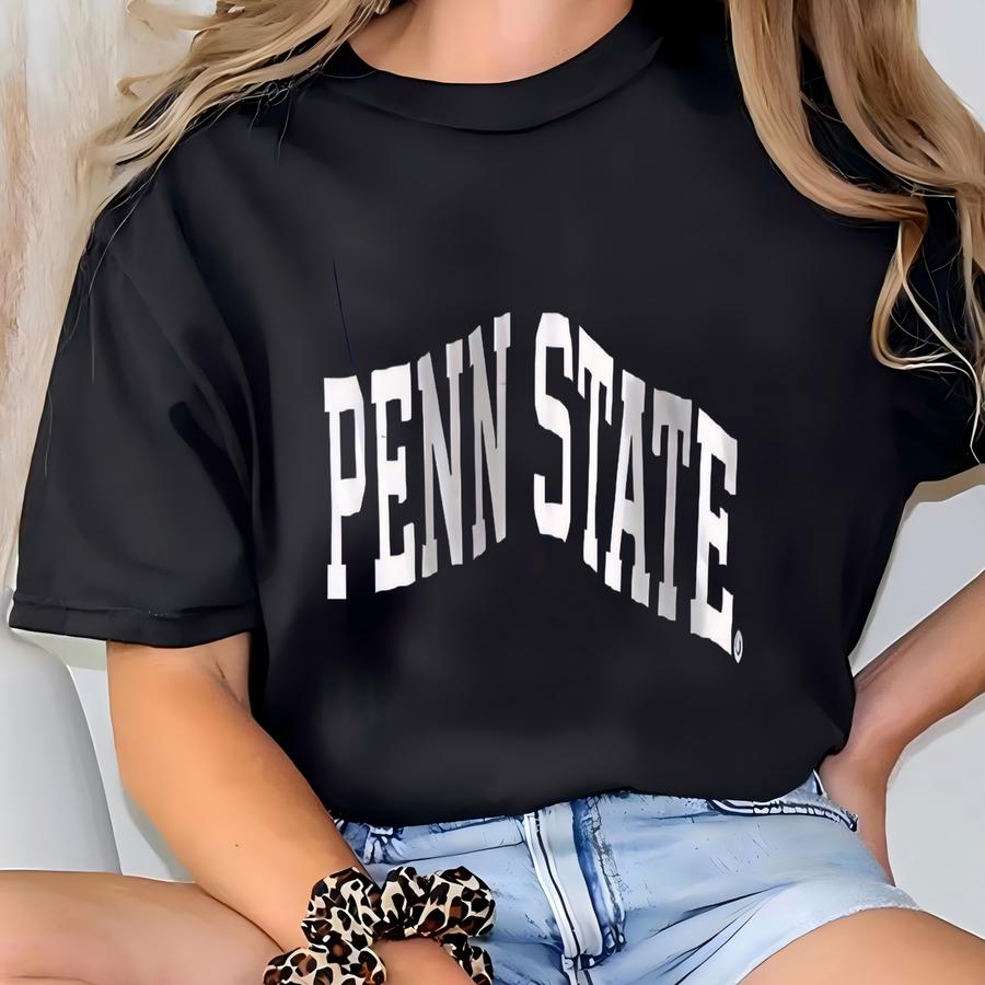 Vintage Penn State University Hoodie T-shirt