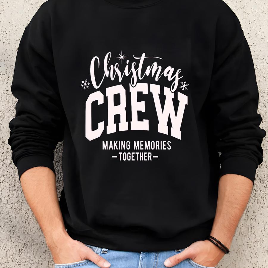 Matching Family Christmas Crew Shirt: Custom Xmas Tee Sweatshirt