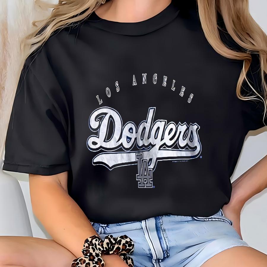Vintage Los Angeles Dodgers Hoodie T-shirt