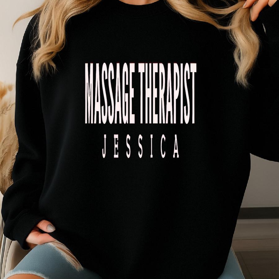 Massage Therapist Shirt, Sweatshirt, Hoodie, Long Sve, Gift, Personalized Spa Mmt Master Massage Therapist, Lmt Sweatshirt