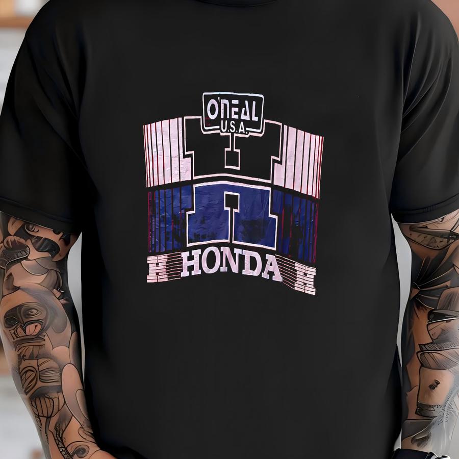 Vintage 80s Honda Oneal Usa Jersey M Size Vintage Honda Racing Jersey . Scrambler Jersey / Motocross Jersey /ahr T-shirt