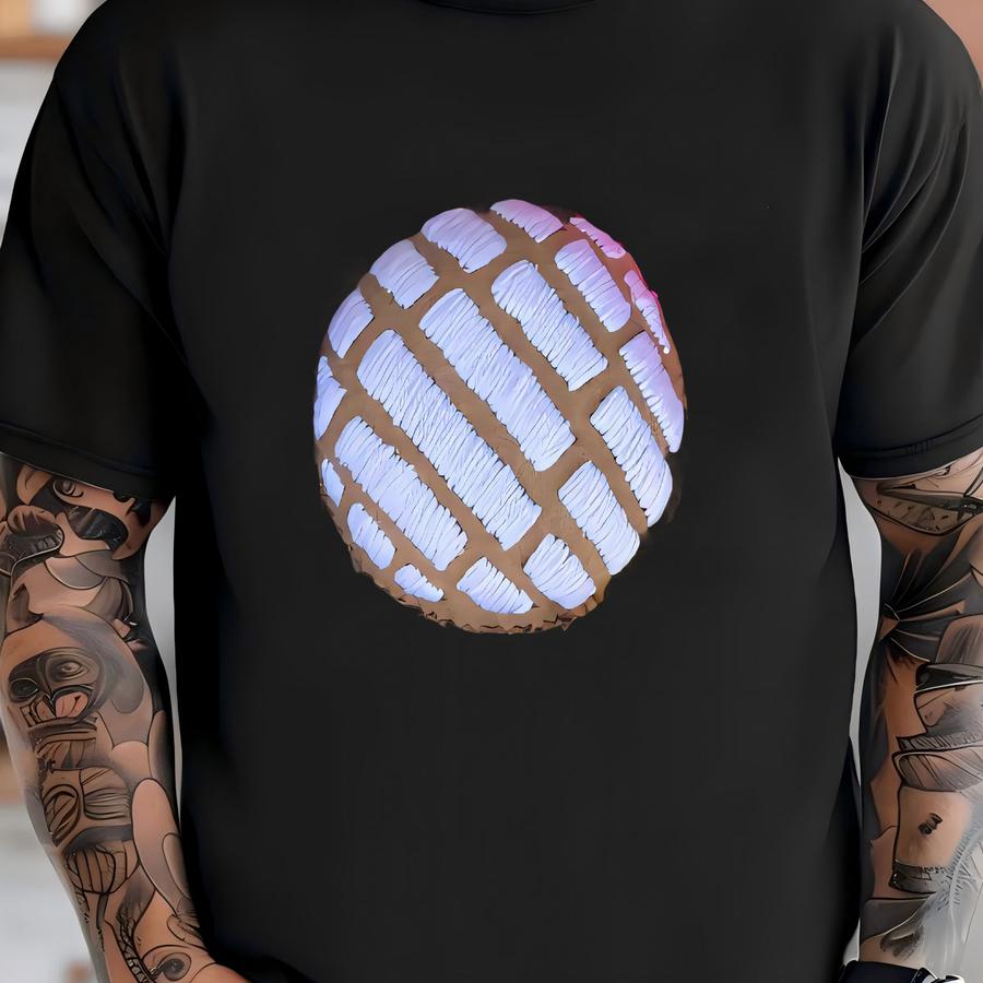 Concha Artisanal Keychain. Typical Mexican Accessories. Ethnic Handmade Keychain Boho Hippie. Mexican Pastry. Creative Gift.pom Pom Keychain T-shirt