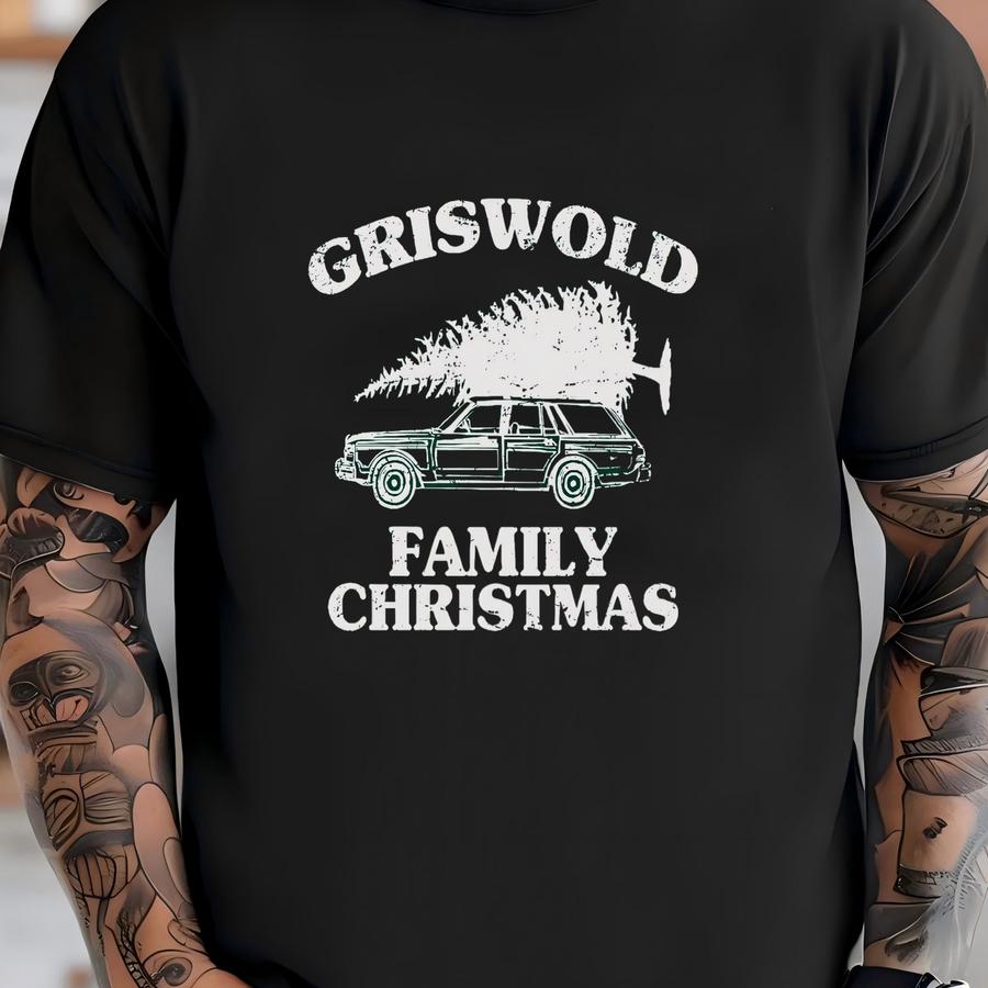 Griswold Family Christmas Sweatshirt: Funny Holiday Movie Crewneck T-shirt