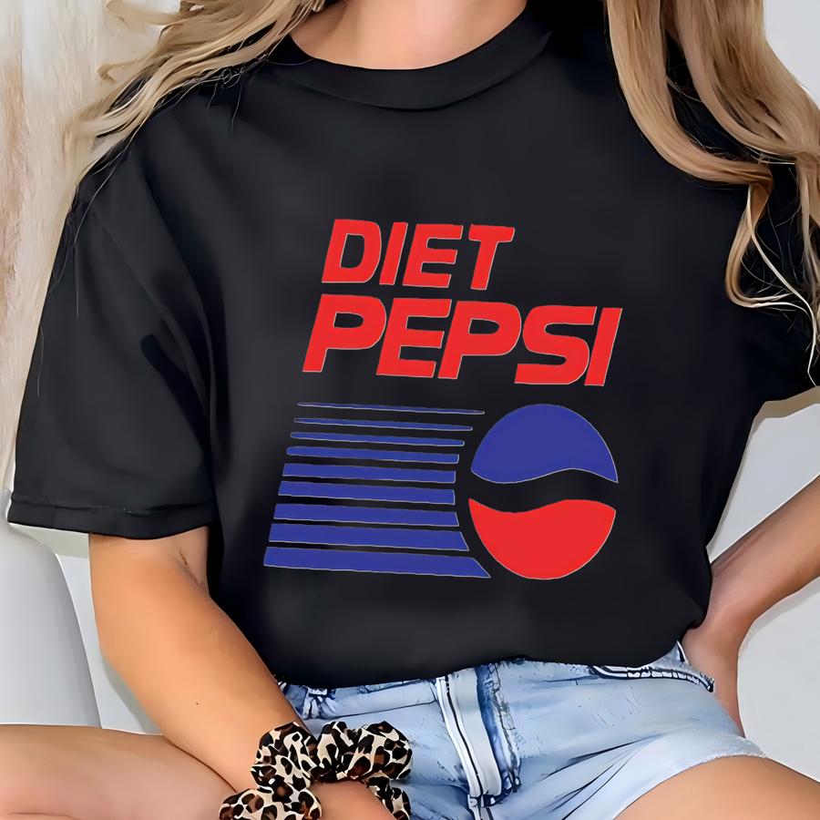 Diet Pepsi Crewneck Sweatshirt, Diet Pepsi Coke Sweatshirt, Gift For Diet Pepsi Lover, Diet Pepsi Addiction Hoodie, E1019 T-shirt