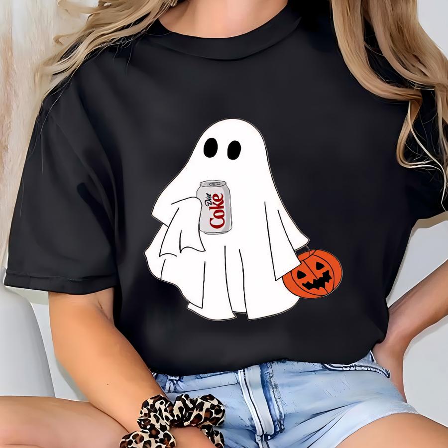 Halloween Diet Coke Ghost Sweatshirt, Diet Coke Ghost Sweater, Funny Skeleton Diet Coke Sweatshirt, Diet Coke Shirt, Diet Coke Lover Shirt T-shirt