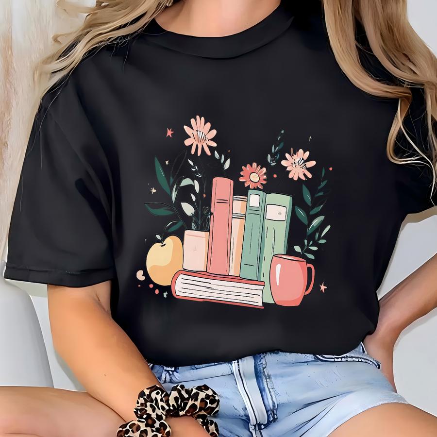 Book Shirt, Bookish Shirt, Reading Bookworm Shirt , Book Club Shirt, Bookworm Shirt, Book Club Gift, Book Lover, Book Crewneck T-shirt