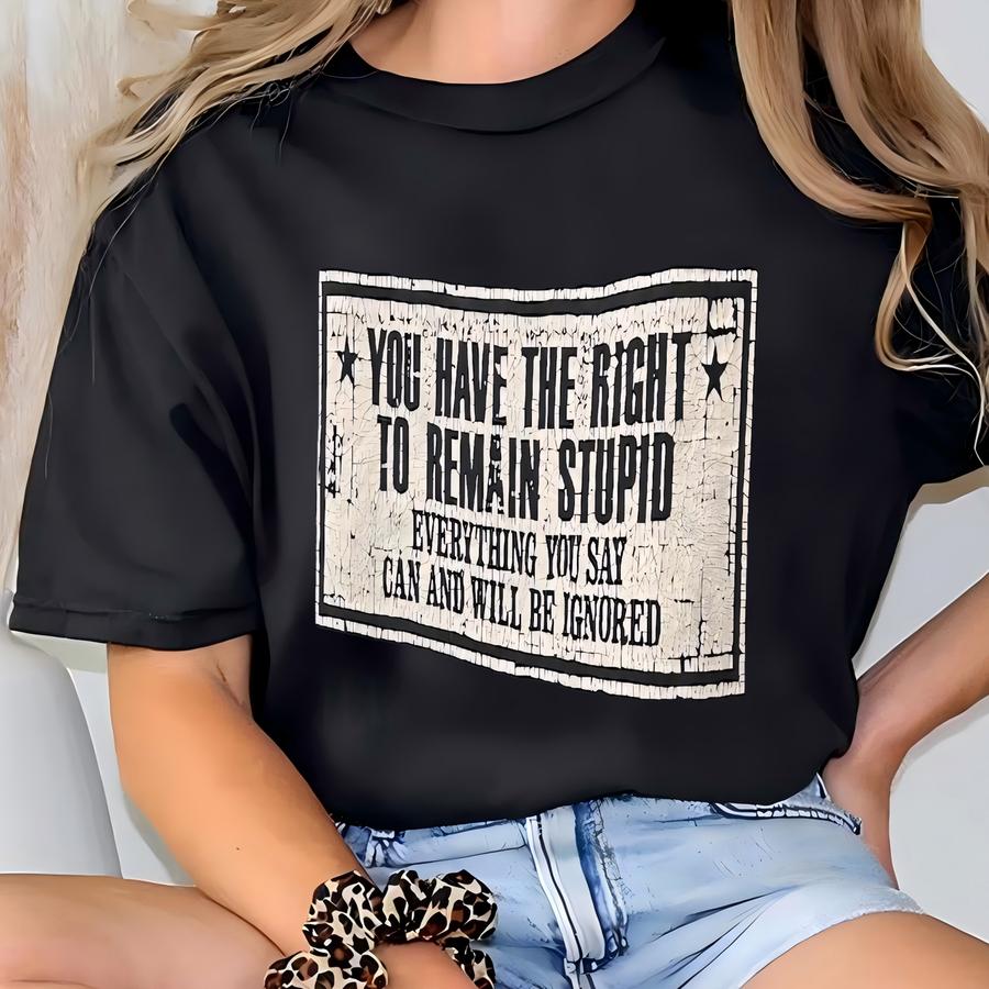 Vintage 00s Funny Wording Saying Tshirt Size M T-shirt