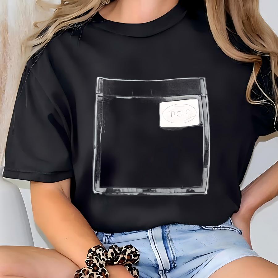 Vintage Faded Pacific Highway Pocket Gray Sweater Size Large T-shirt