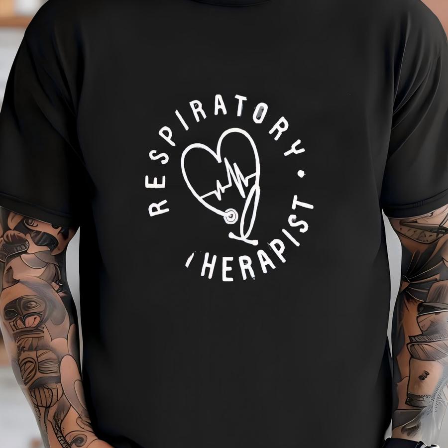 Respiratory Therapist Quarter Zip Sweatshirt, Rt Gift, 12446 T-shirt