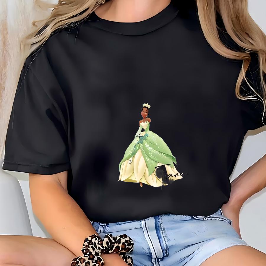Tiana's Bayou Adventure Magic Kingdom Shirt, The Princess And The Frog Shirt, Tiana Characters The Frog Prince Shirt, Land Tees T-shirt