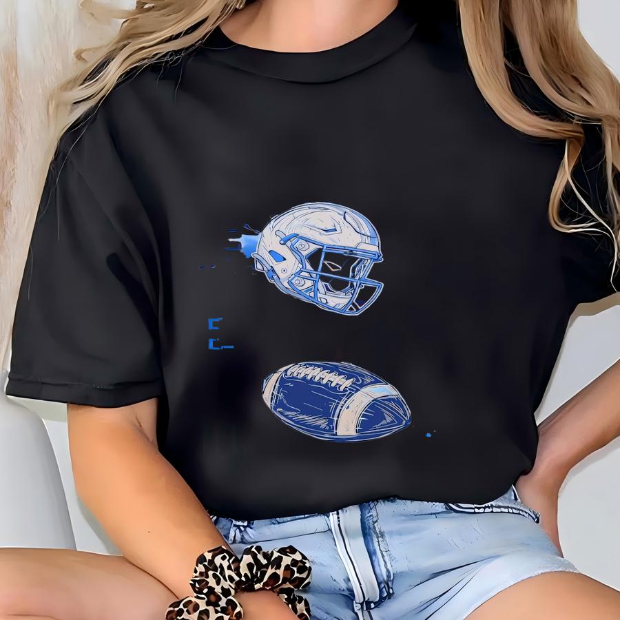 Football Graphic Style Sweatshirt, Football Shirt, Cowboy Shirt, Shirt, Football Shirt, Fans Gift Tee T-shirt