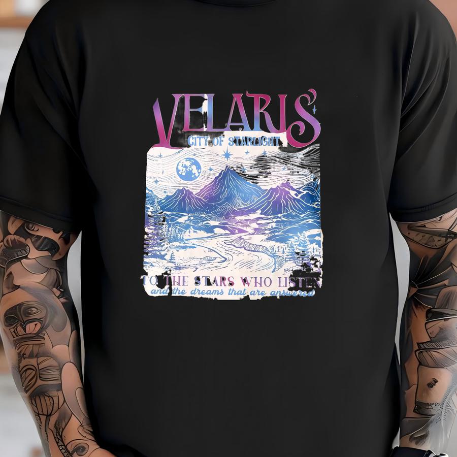 Velaris Hoodie, Acotar Shirt, City Of Starlight, Night Court Sweatshirt, Rhysand Quotes, Sarah J Maas Hoodie, Book Lover T-shirt