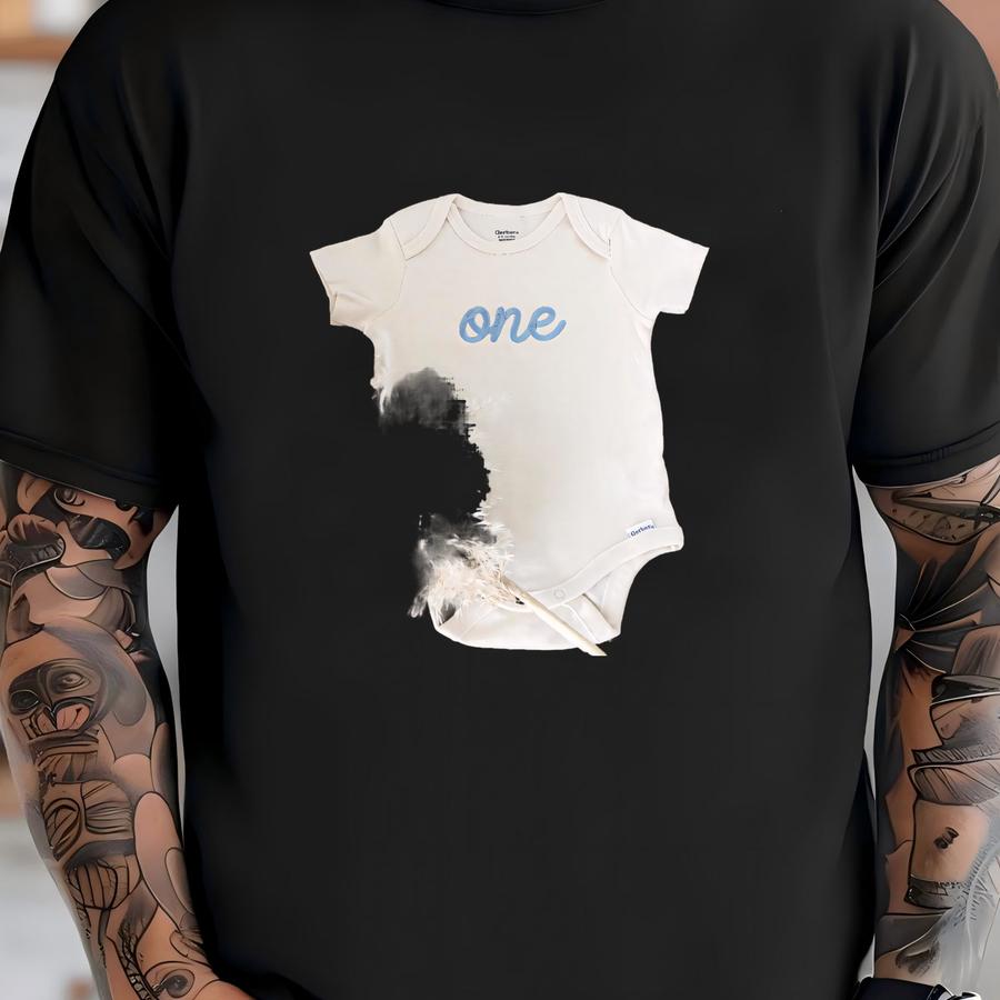First Birthday ®: Cotton Baby Bodysuit T-shirt