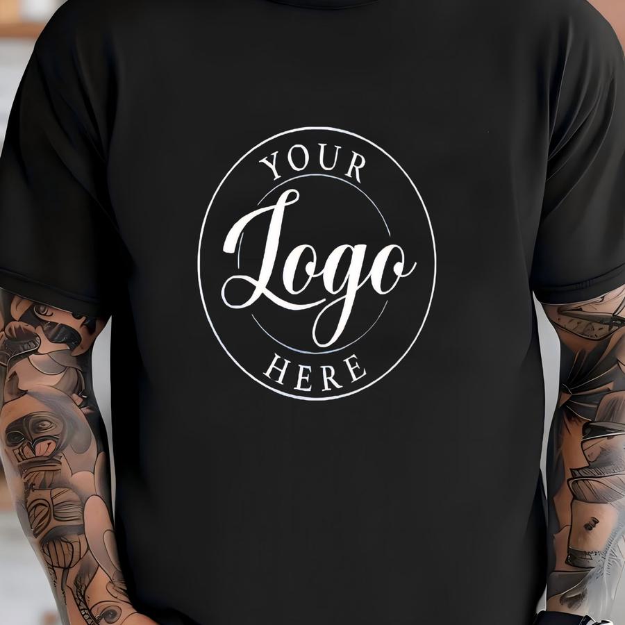 Custom Logo ® Hoodie: Personalized Business Design T-shirt