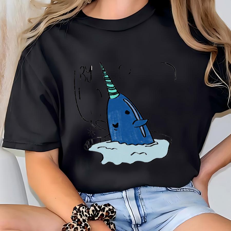 Christmas Whale Ugly Crewneck Sweatshirt, Winter Holiday Apparel, Funny Christmas Giftable, Find Your Dad Tshirt, Ugly Christmas Gift T-shirt