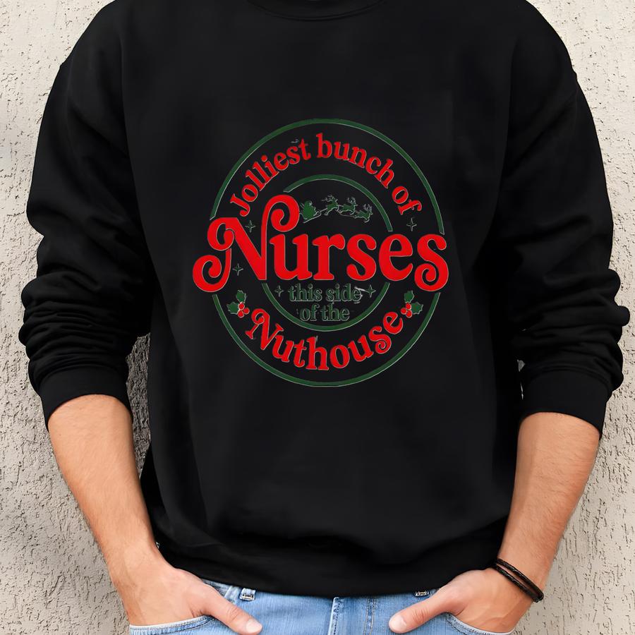 Christmas Nurse Sweatshirt, Christmas Nurse Shirt, Christmas Nurse Shirt, Christmas Gift, Merry Christmas Gift, Nurse Shirt Sweatshirt