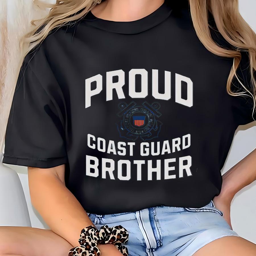 Guard Brother Shirt, Proud Guard Brother Shirt, Guard Brother Gift, Guard Graduation Gift For Bother Guard Tee T-shirt