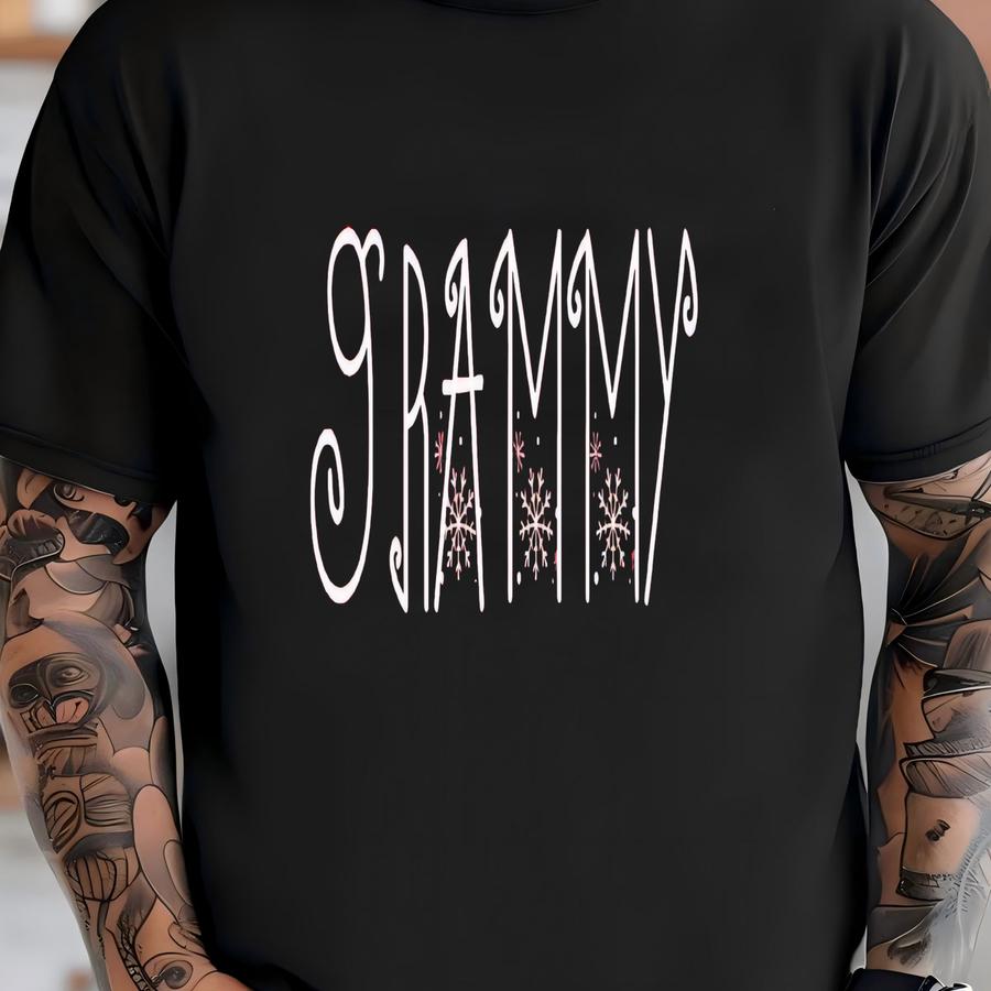 Custom Grammy Christmas Sweatshirt, Grammy Christmas Sweater With Names On Sleeve, Personalized Grammy Crewneck,grandma Gift, Xmas Pregnancy Shirt