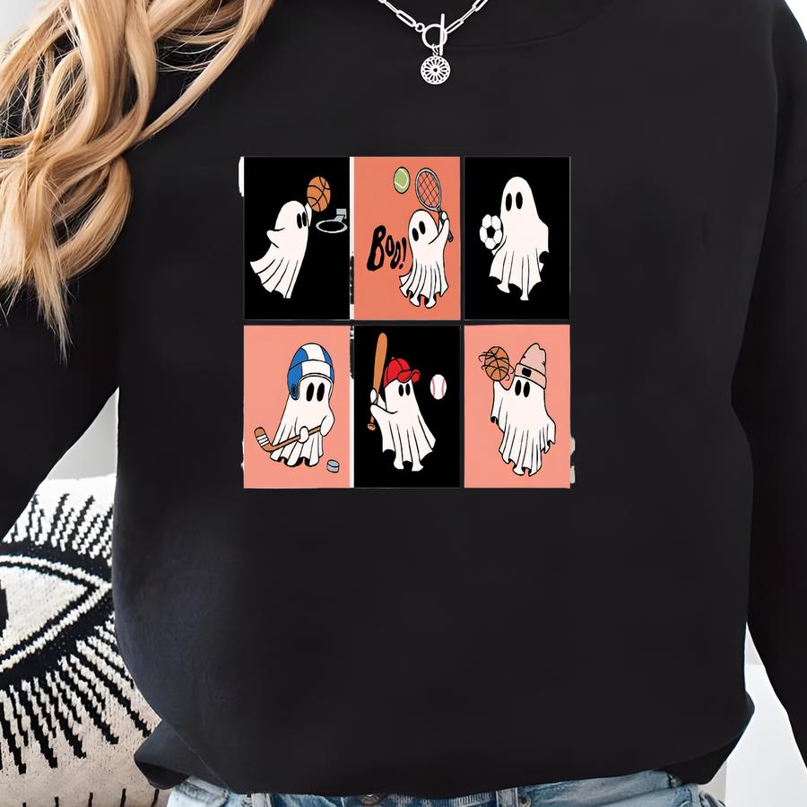 Boo Jee Halloween T-shirt: Spooky Season Gift Sweatshirt