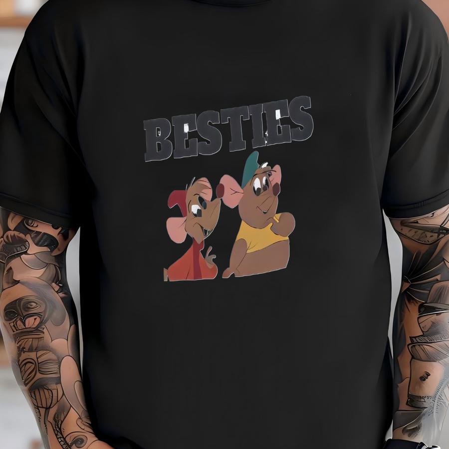 Gus And Jay Besties Unisex Jersey Tee T-shirt