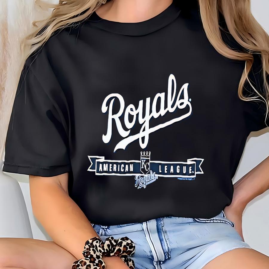 Vintage 2007 Sport Kansas City Royals Graphic Shirt Size Medium T-shirt