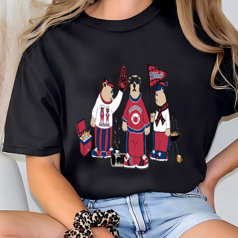 Custom College  Football Hoodies Vintage Tailgate Bears Pick Your Team T-shirt