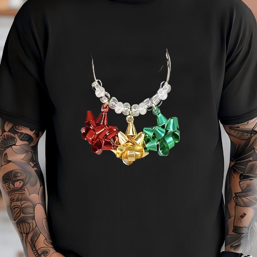 Christmas Bow Tumbler Charm Cup Charm Tumbler Accessories Handle Charm Christmas Gift Water Bottle Stocking Stuffer T-shirt