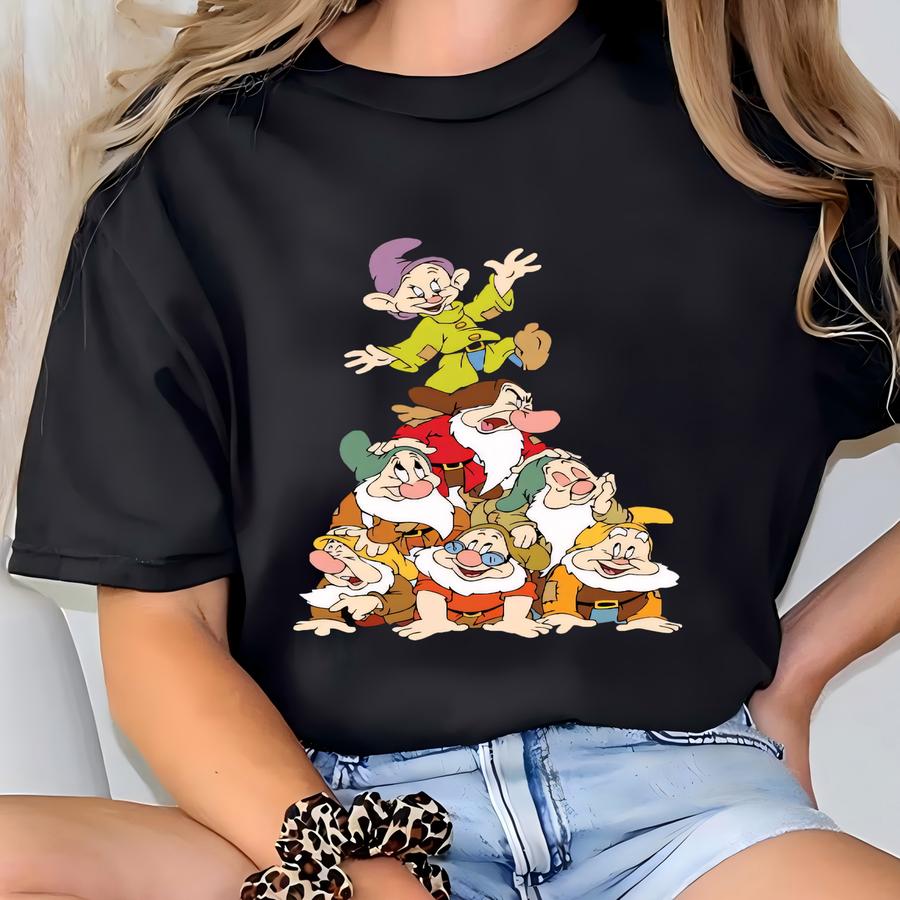 7 Dwarfs Shirt, Seven Dwarfs Hoodie, Shirt, Family Vacation Tee, Family Trip Shirt, Magical Kingdom,family Matching Shirt T-shirt