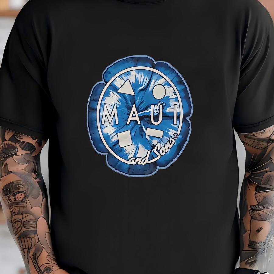 Vintage Maui And Sons Sweatshirt Size Large / 1990s Y2k Surfing Surf Motive Beach Skate Punk Streetwear Sweater / Pullover / Crewneck T-shirt