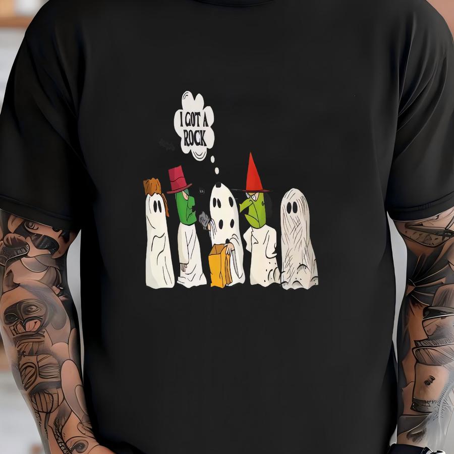 Great Pumpkin I Got A Rock Unisex Jersey Tee Perfect For Halloween Fun T-shirt
