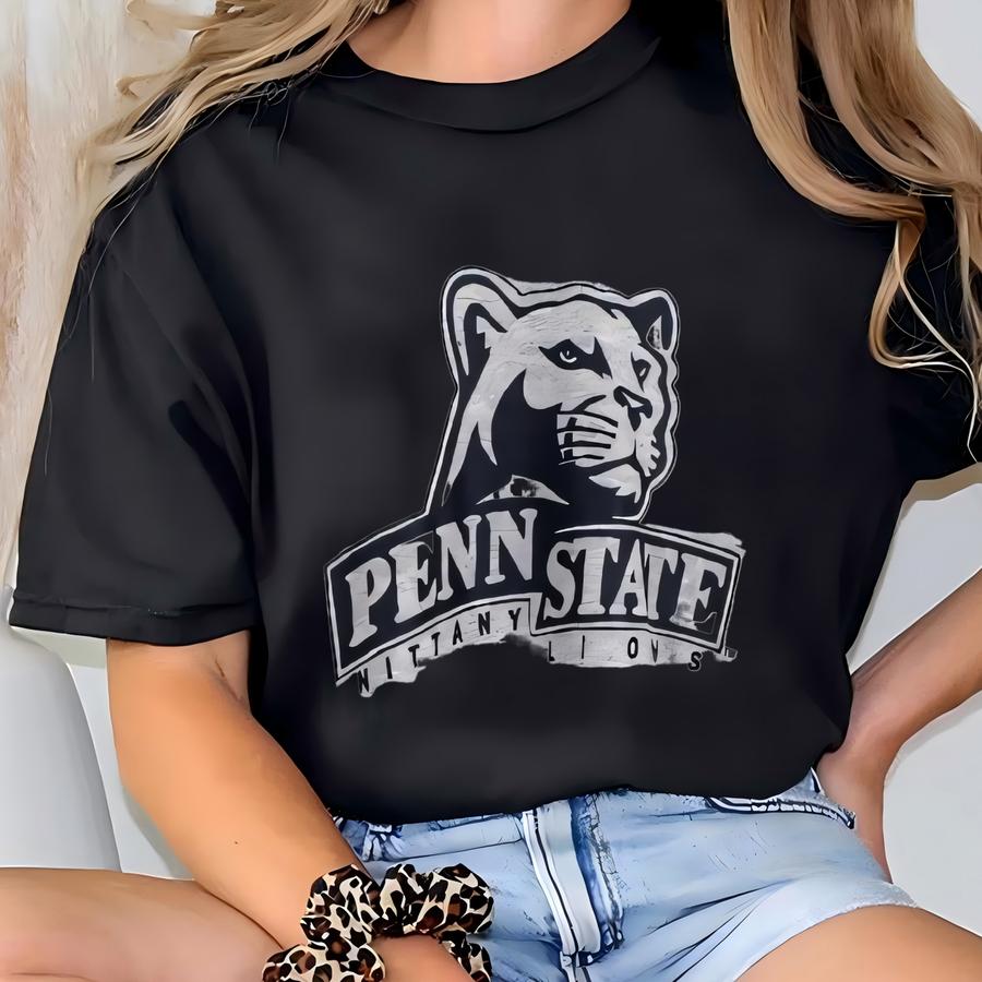 Vintage Penn State Nittany Lions Ncaa Sweatshirt Medium Psu Lions Paws Sweater Penn State University Pullover Lions Football Jumper Size M T-shirt