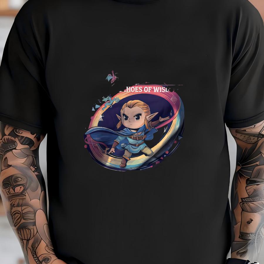 Unofficial Fan Made Hoodie, The Legend Of Zelda: Ecs Of Wisdom Sweatshirt For Kids Adults, Vintage Funny Kid Hoodie T-shirt