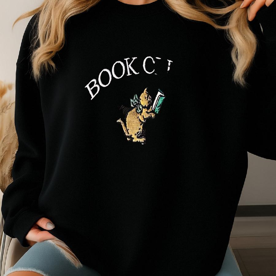 Custom Book Club Sweatshirt , Customized Reading Crewneck, Book Lovers Gift, Vintage Bookish Shirt, Bookworm Group Personalized Sweatshirt