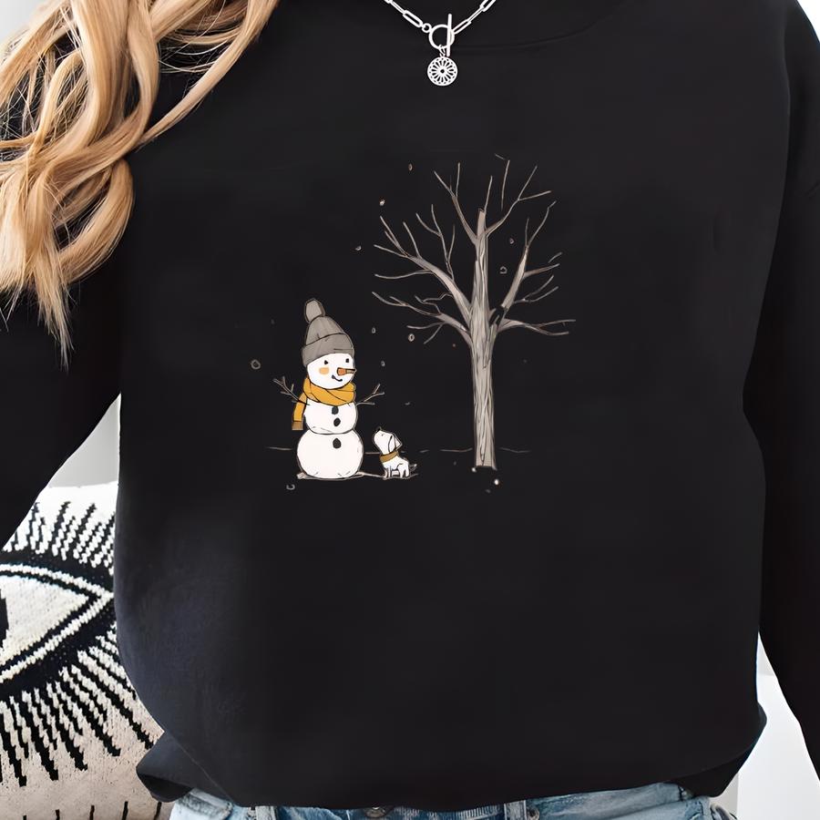 Christmas Snowman Sweatshirt, Snowman Christmas Hoodie, Snowman Shirt, Snowman Christmas Crewneck, Funny Christmas Shirts For Women Sweatshirt