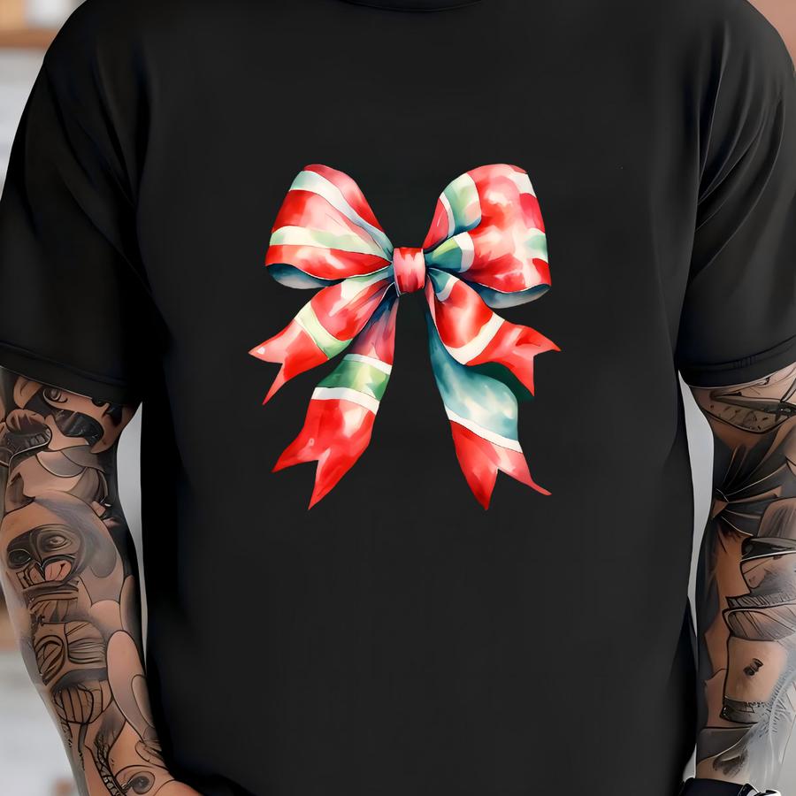 Colorful Coquette Christmas Baby Romper Sweater, Christmas Baby Bodysuit, First Christmas Baby Romper, Merry Christmas T-shirt