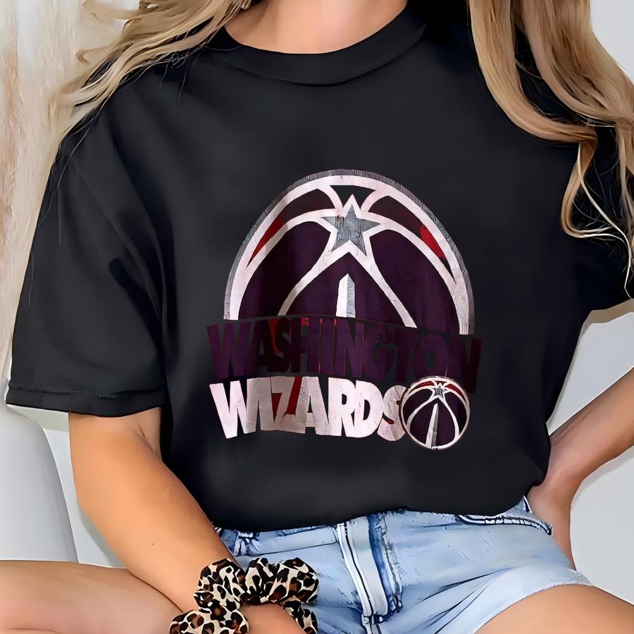 Vintage Washington Wizards Hoodie T-shirt